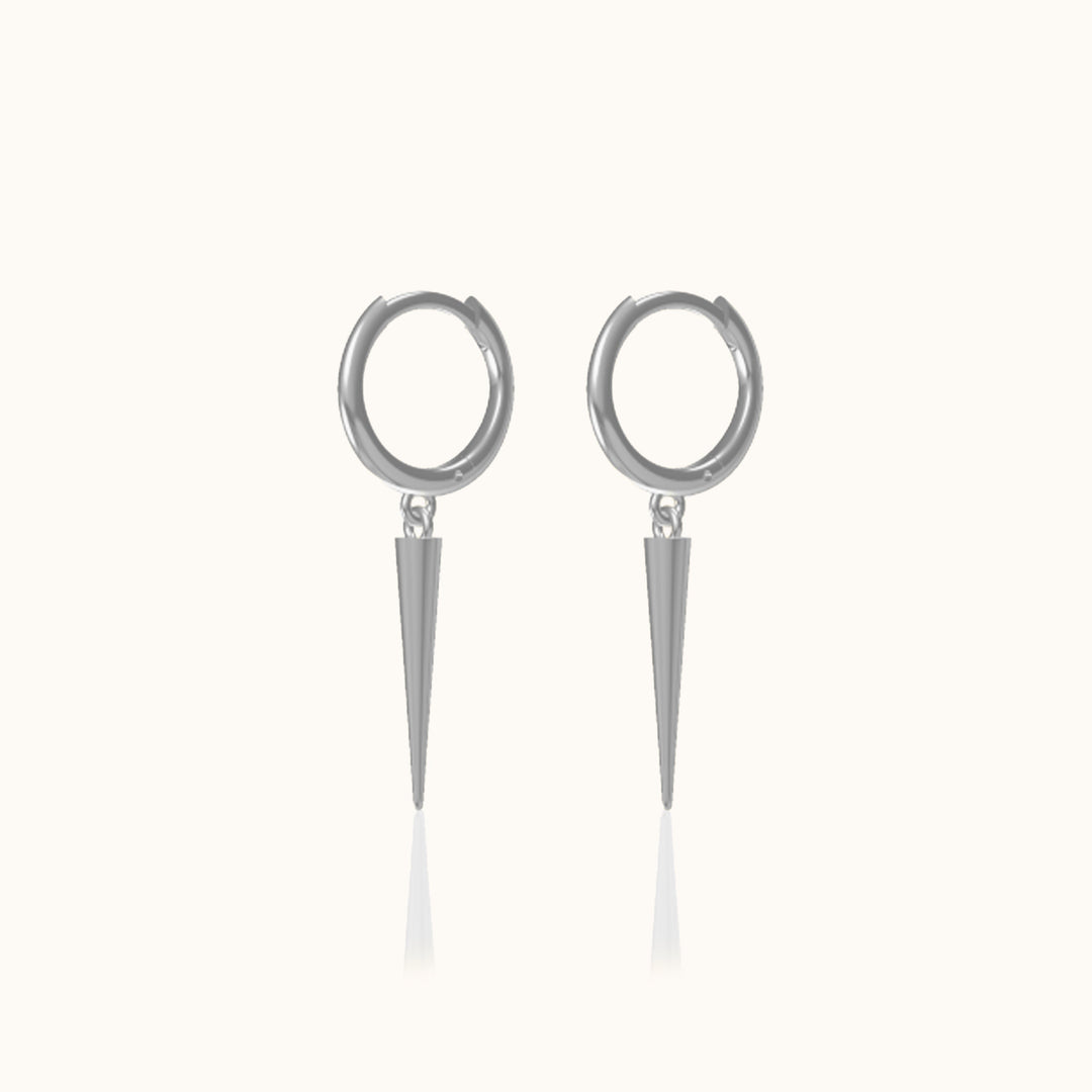 Kamala Angular Spike Earrings