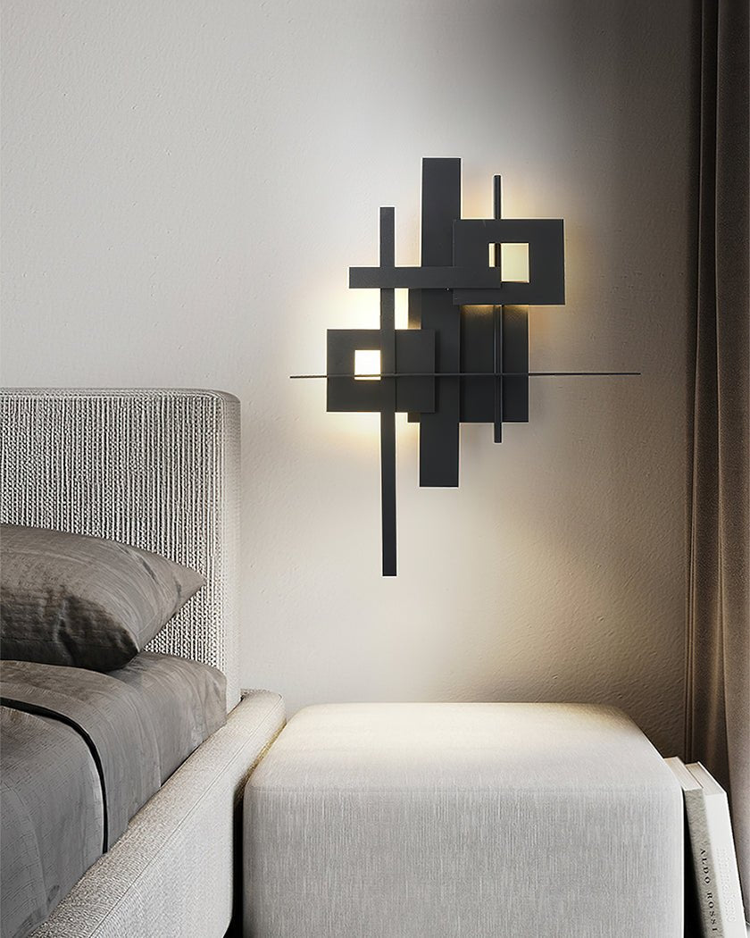 Planar Iron Contemporary Design Wall Lamp