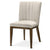 Elegant Beige Fabric Dining Chairs for Dining Spaces