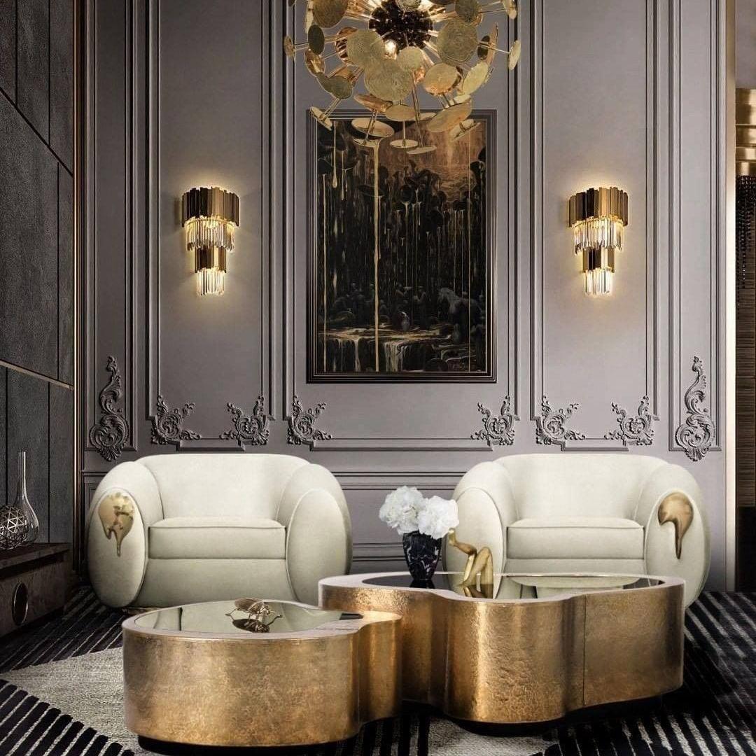 Grand Architectural Contemporary Wall Sconce