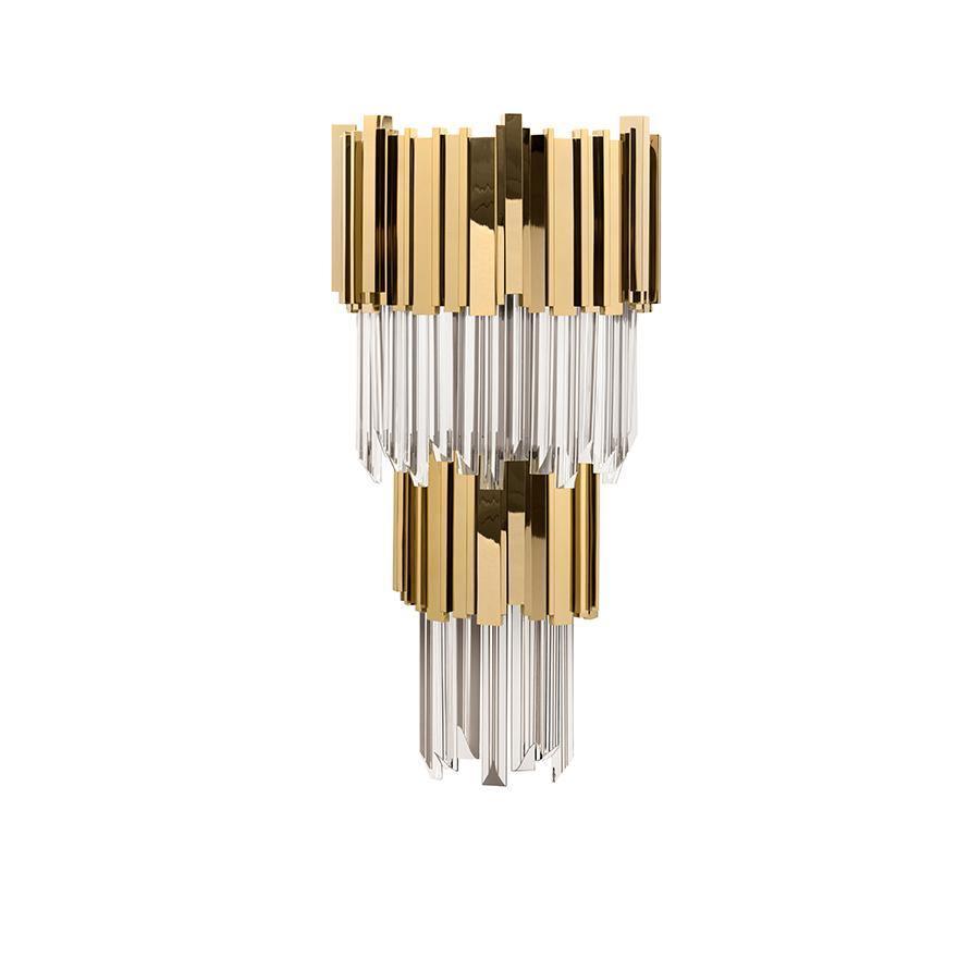 Grand Architectural Contemporary Wall Sconce