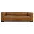 Beaumont Luxe Tan Leather Sofa - Comfort with Timeless Style