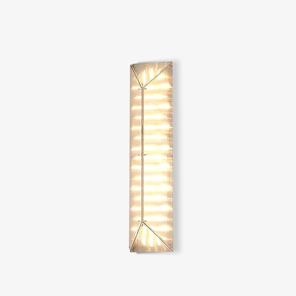 Patterned Glass Gothic Inspired Wall Lamp