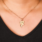 Load image into Gallery viewer, Personalized Family Heart Puzzle Necklace
