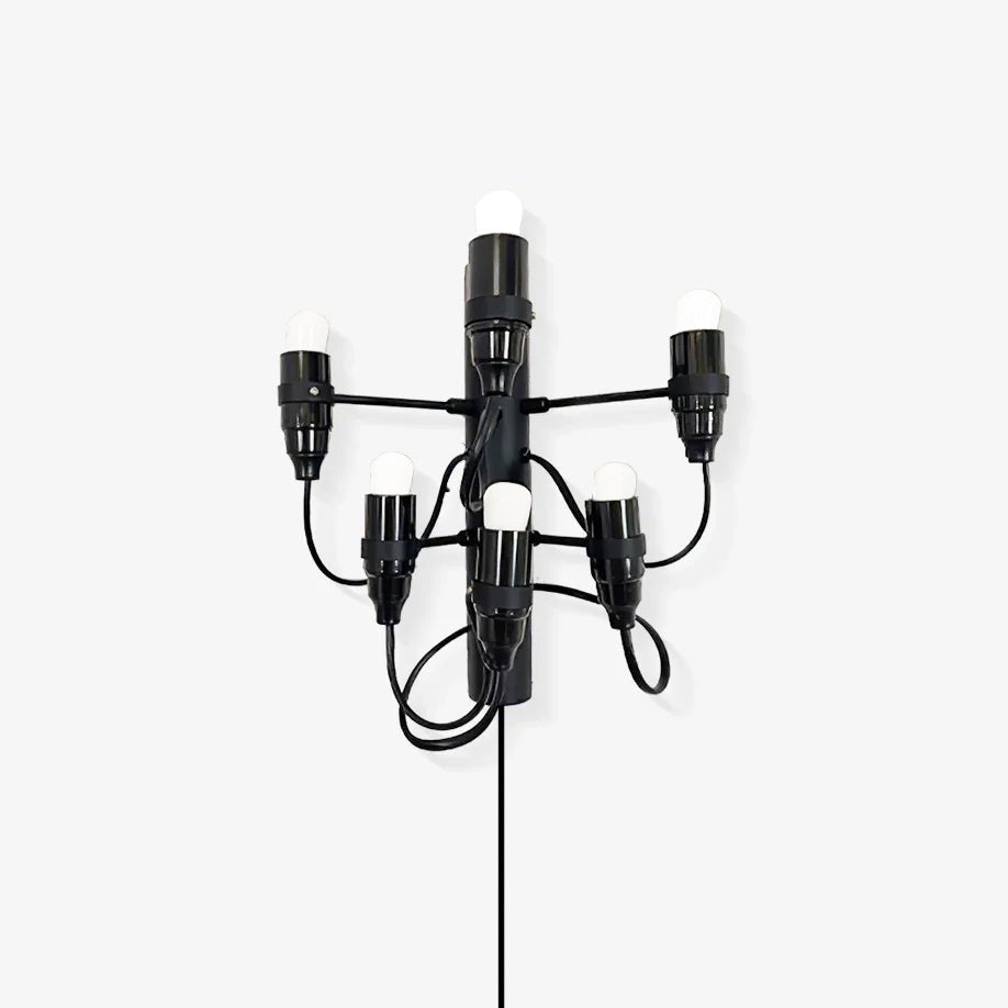 Mirror Polished Steel Contemporary Wall Lamp