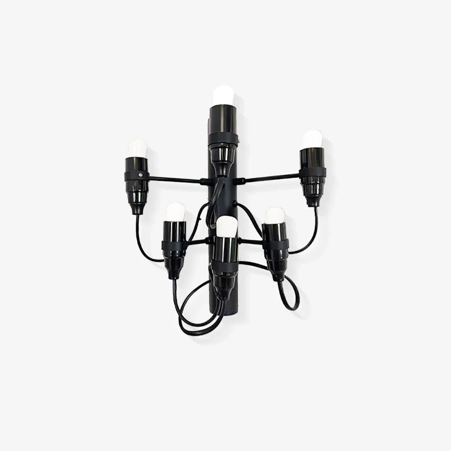 Mirror Polished Steel Contemporary Wall Lamp