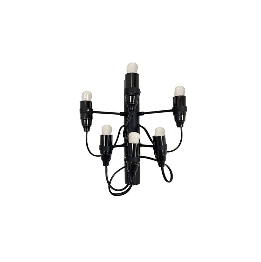 Mirror Polished Steel Contemporary Wall Lamp