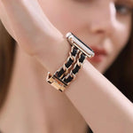 Load image into Gallery viewer, Classic Metal Twist Apple Watch Bands for Women
