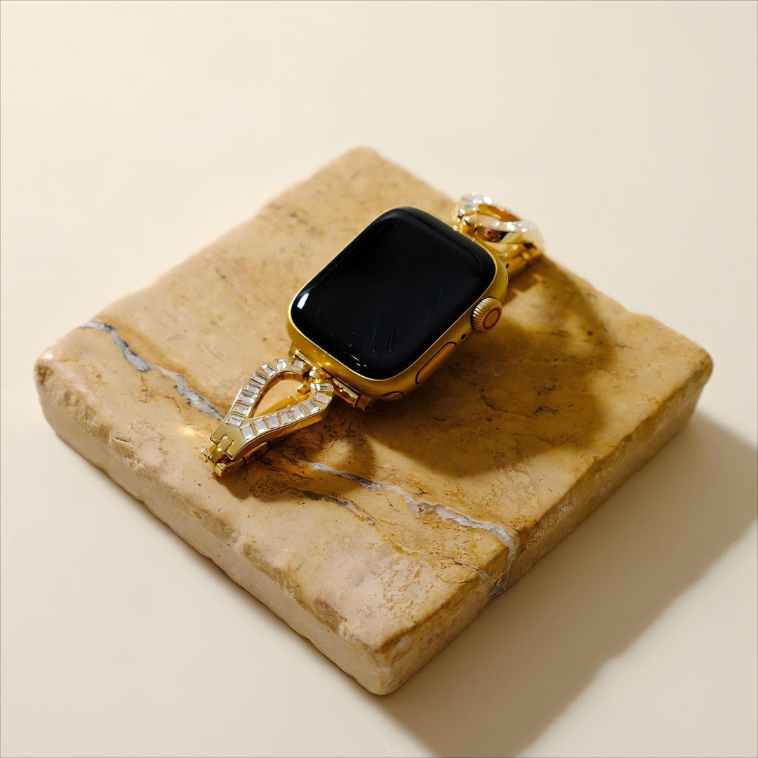 Classic Zircon Apple Watch Bands for Women