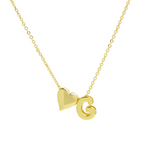 Load image into Gallery viewer, Elegant Statement Love Letter Initial Necklace
