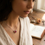 Load image into Gallery viewer, Prince &amp; Princess Couples Necklace Set With Matching Pendant
