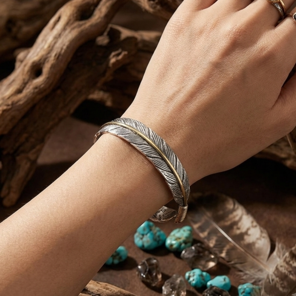 Bohemian Vintage Cuff Bracelet