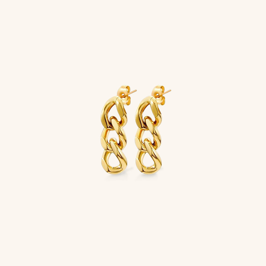 Lee Gold Chain Earring