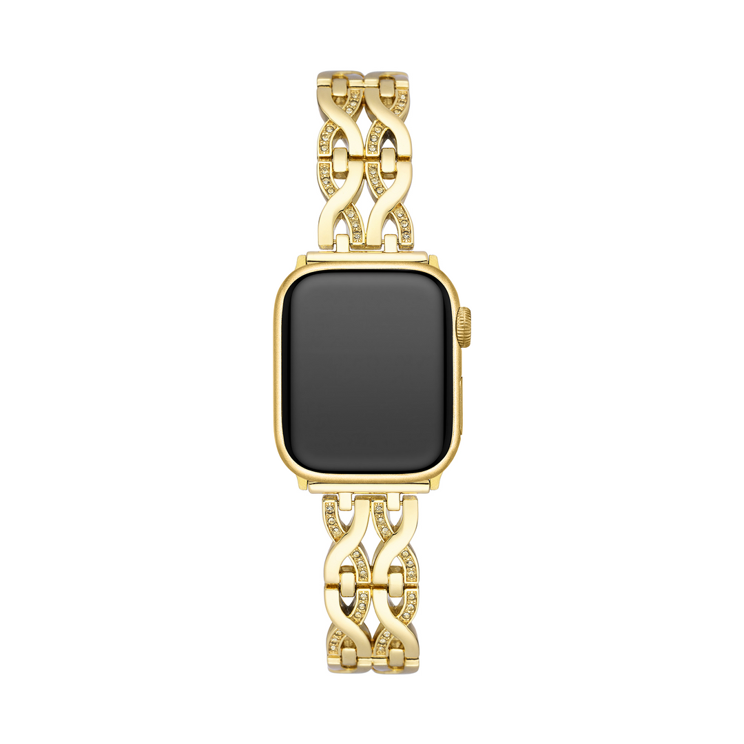 Sleek Metal Twist Apple Watch Bands for Women