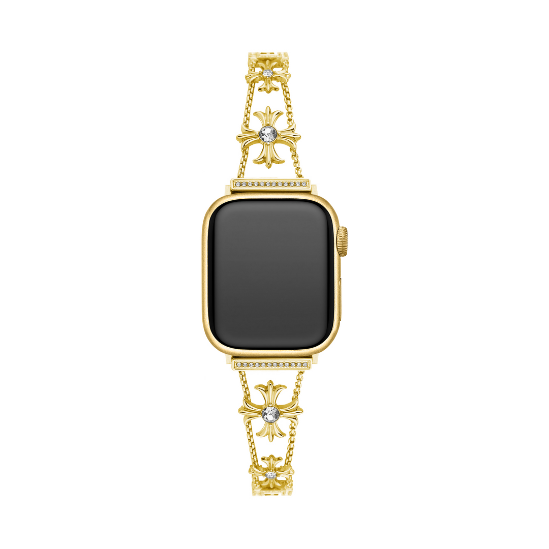 Sleek Rhinestone Apple Watch Bands for Women