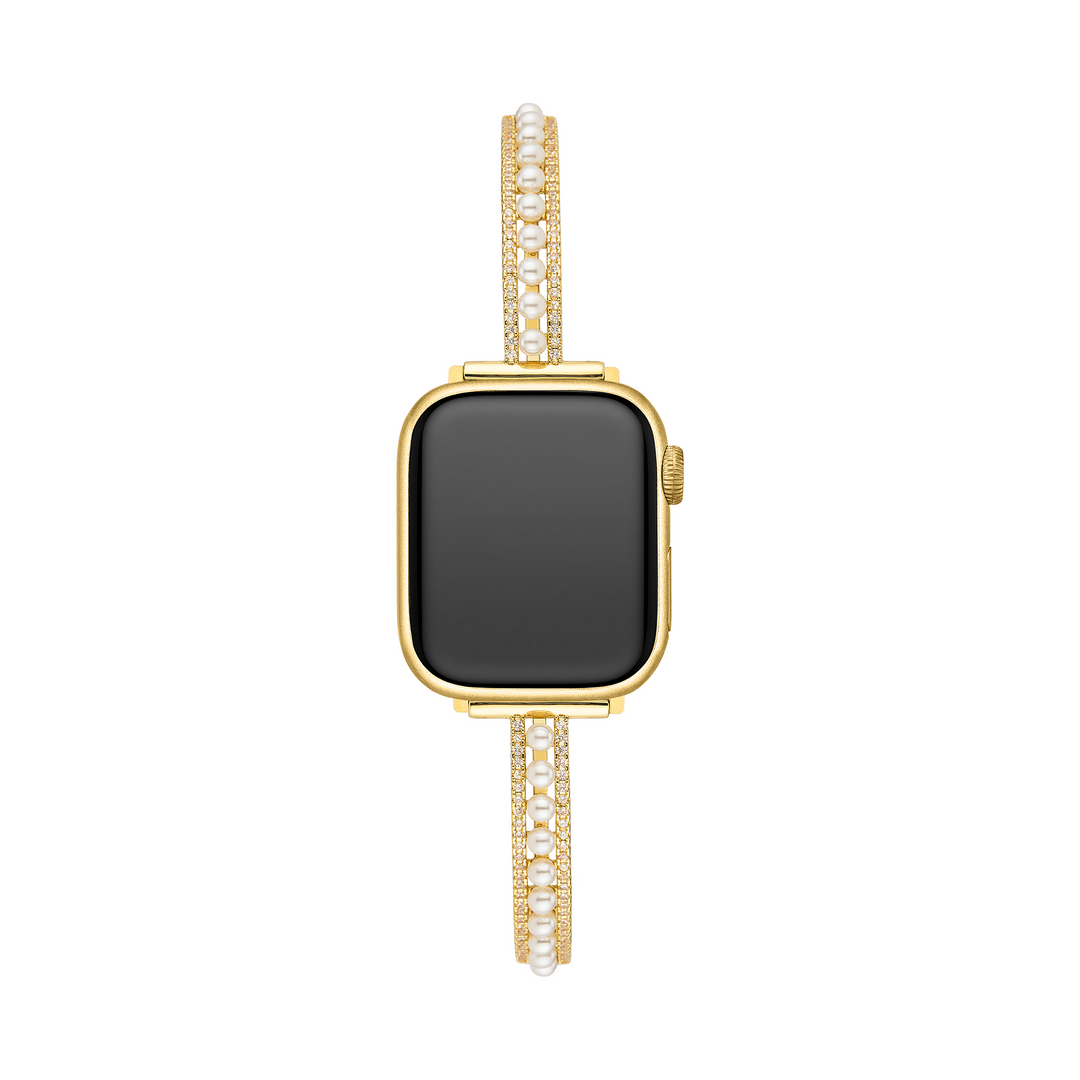 Dazzling Copper Beaded Apple Watch Bands for Women