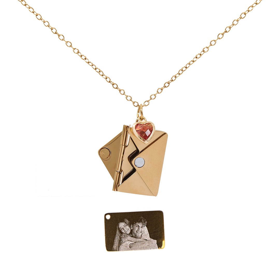 Aide-Mémoire Envelope Necklace