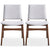 Elegant Light Gray Fabric Dining Chairs for Dining Spaces