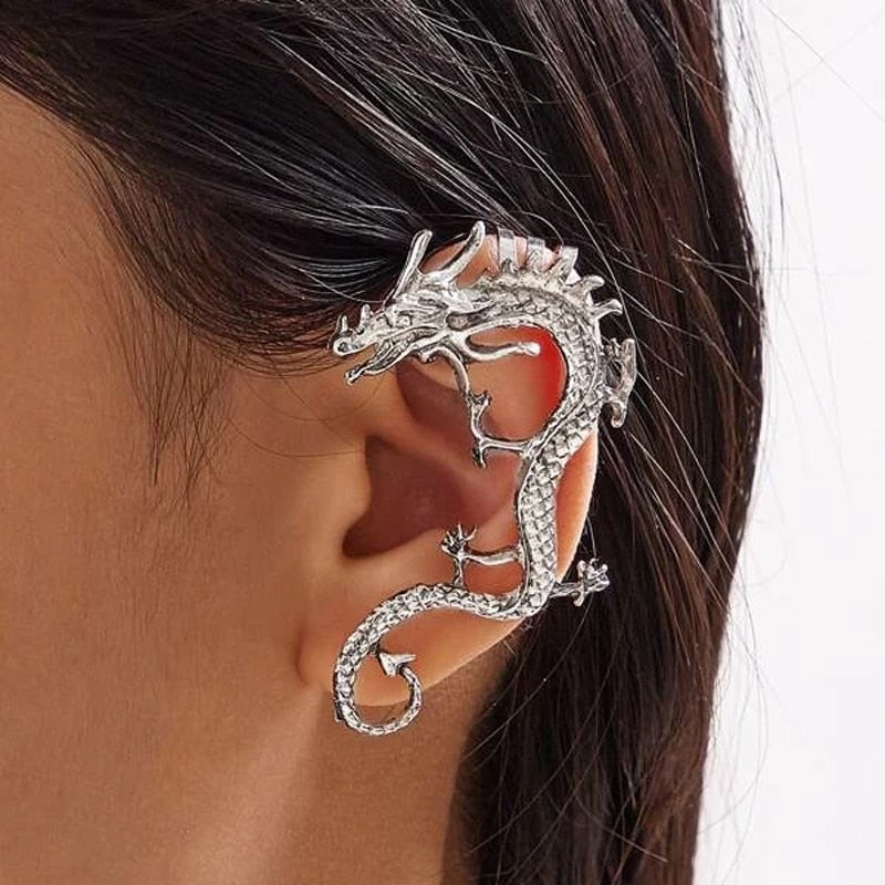 Delicate Drop Earrings in Silver