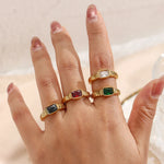 Load image into Gallery viewer, Cross Striped Baguette Diamond Ring
