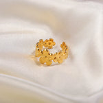 Load image into Gallery viewer, Dainty Floral Wrap Ring
