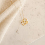 Load image into Gallery viewer, Personalized Heart Stack Necklace
