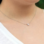 Load image into Gallery viewer, Dainty Minimal Letter Initial Necklace
