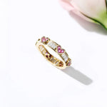Load image into Gallery viewer, Classy Heart Wrap Baguette Diamond Ring

