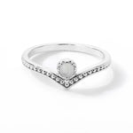 Load image into Gallery viewer, Vintage Inspired Opal Crown Point Ring
