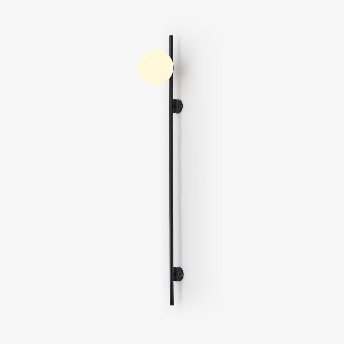 White Glass Scandinavian Inspired Wall Light