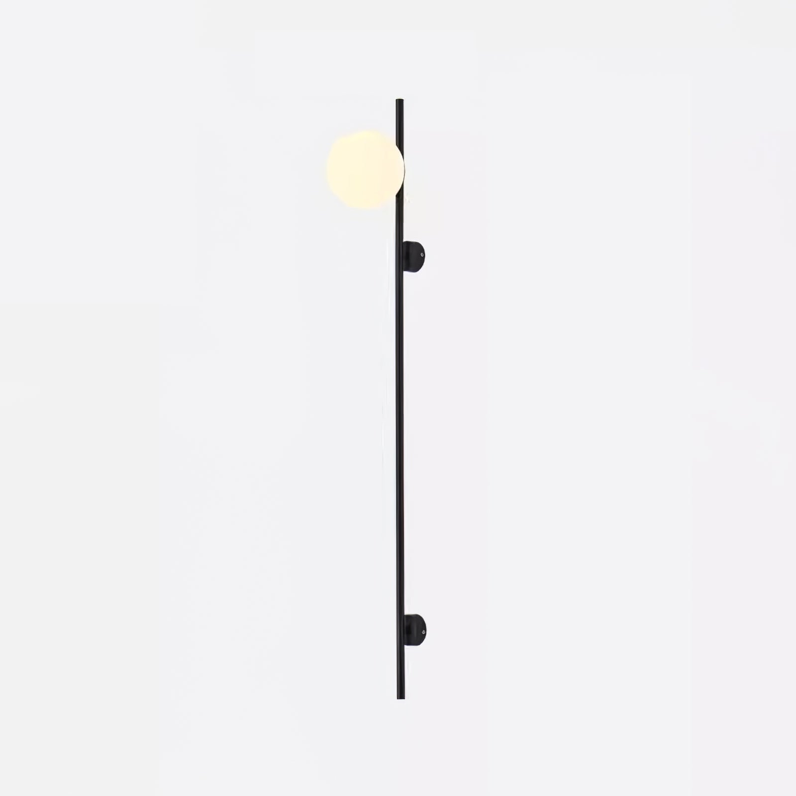 White Glass Scandinavian Inspired Wall Light