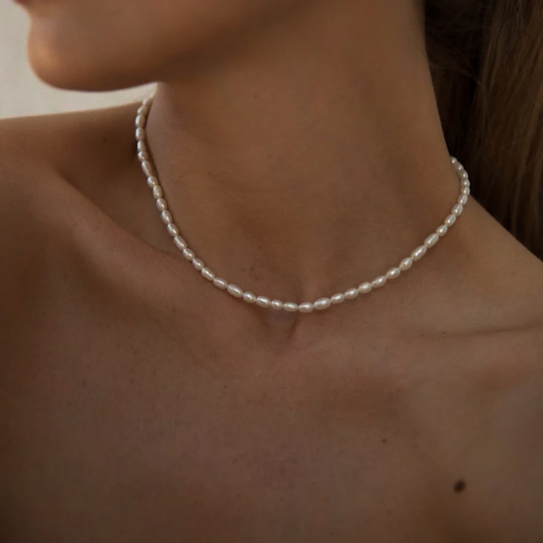 Avaria Freshwater Pearl Choker