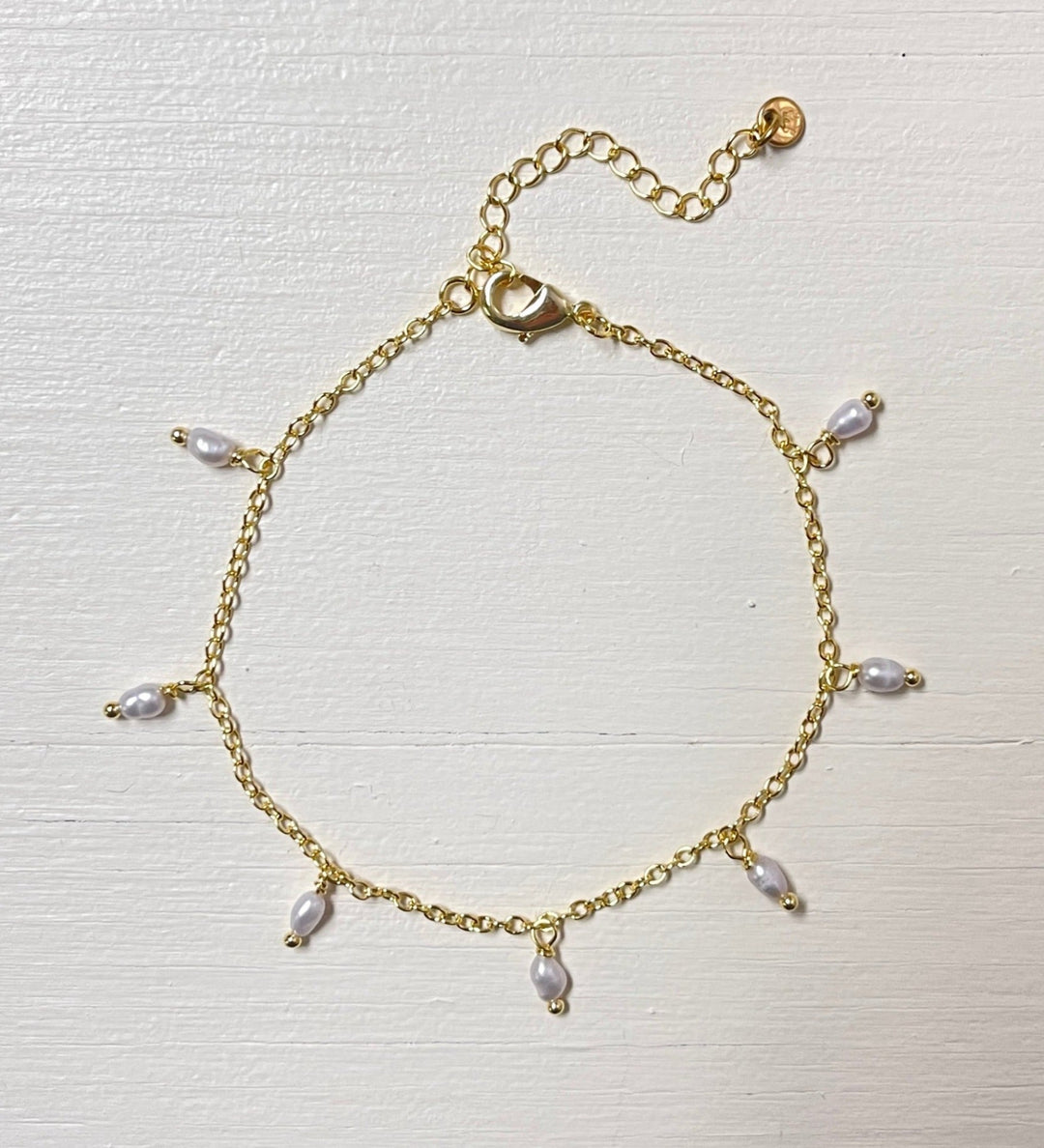 Freshwater Gold Chain Anklet
