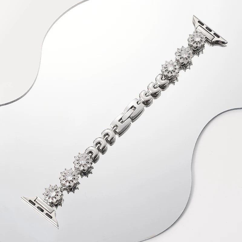Chic Rhinestone Apple Watch Bands for Women