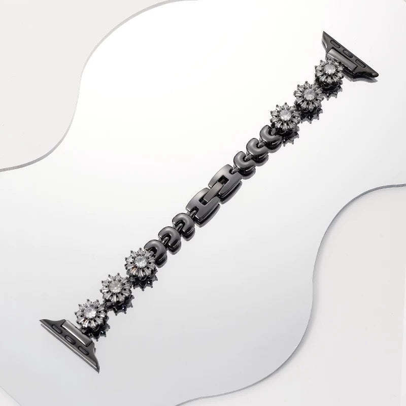 Chic Rhinestone Apple Watch Bands for Women