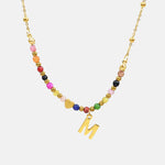 Load image into Gallery viewer, Costa Letter Necklace
