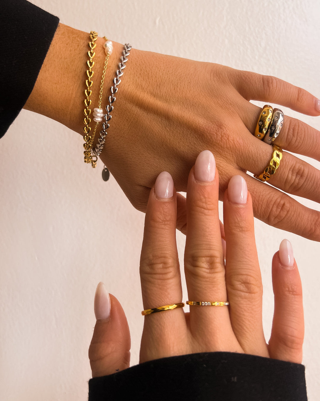 Kendra Gold Heart Chain Bracelet
