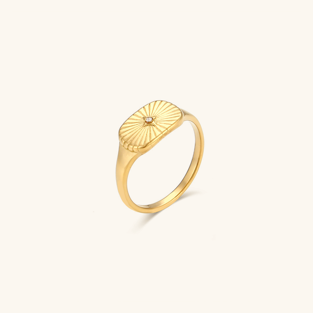Aglaia Gold Sun Ring