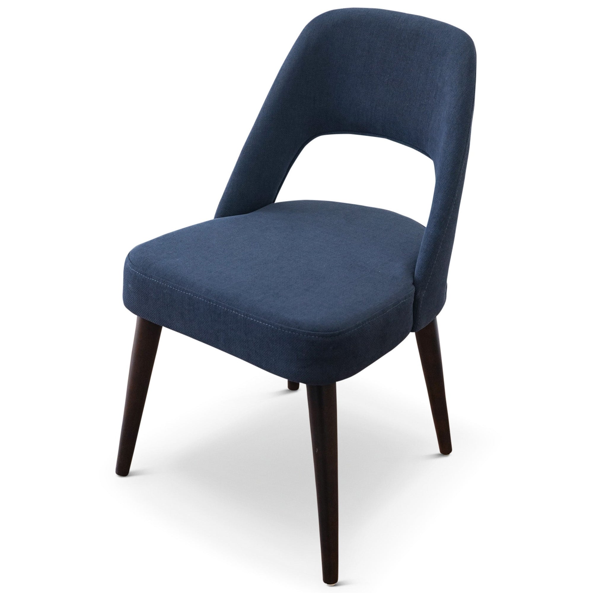 Luxury Blue Fabric Dining Chairs for Dining Spaces