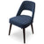 Luxury Blue Fabric Dining Chairs for Dining Spaces