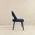 Luxury Blue Fabric Dining Chairs for Dining Spaces