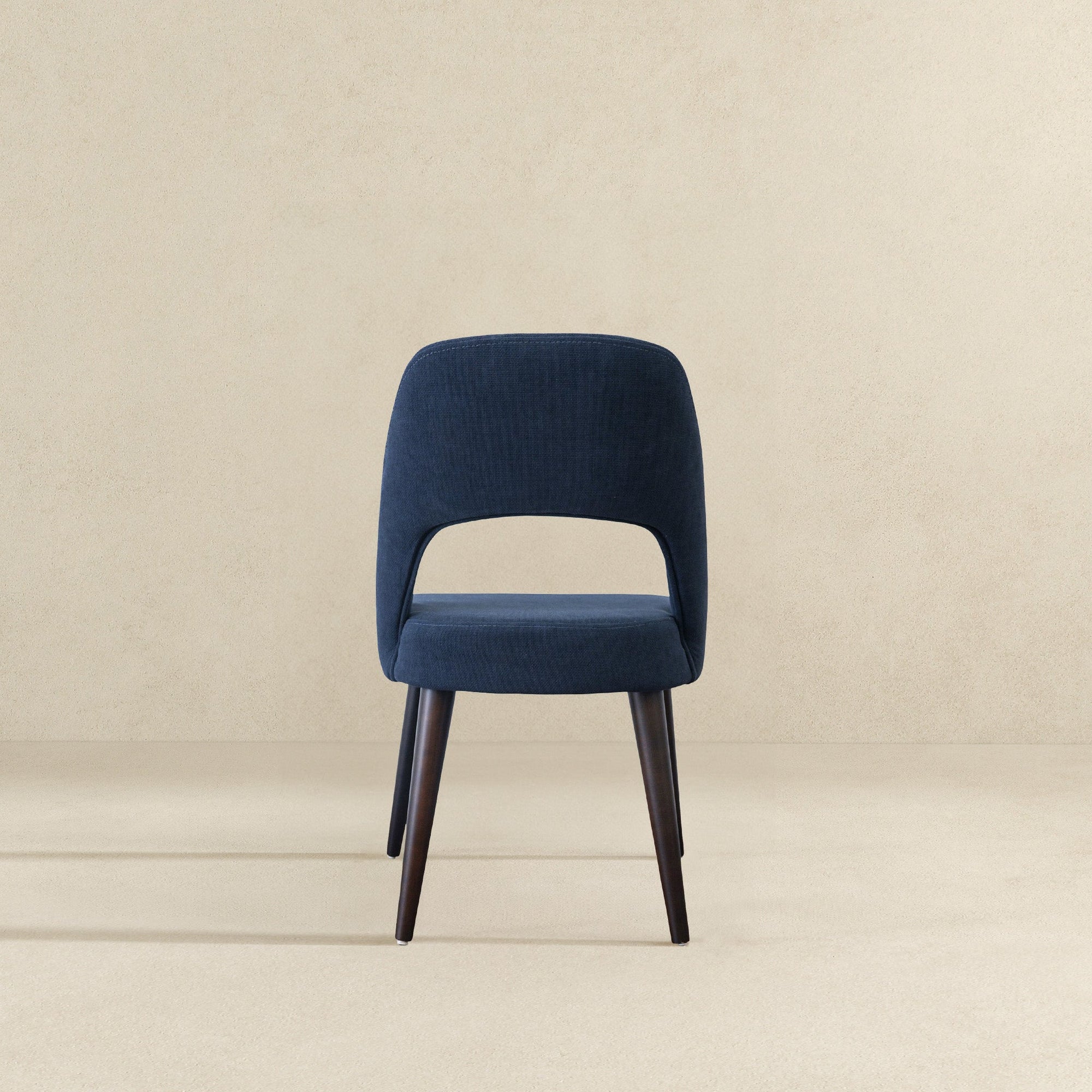 Luxury Blue Fabric Dining Chairs for Dining Spaces