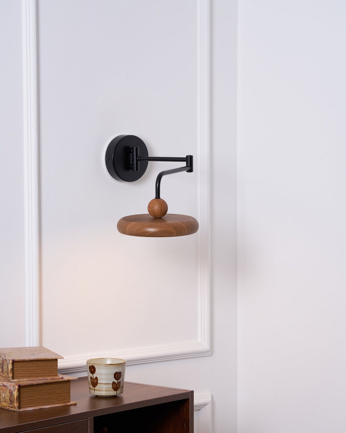 Swing Arm Contemporary Adjustable Wall Light