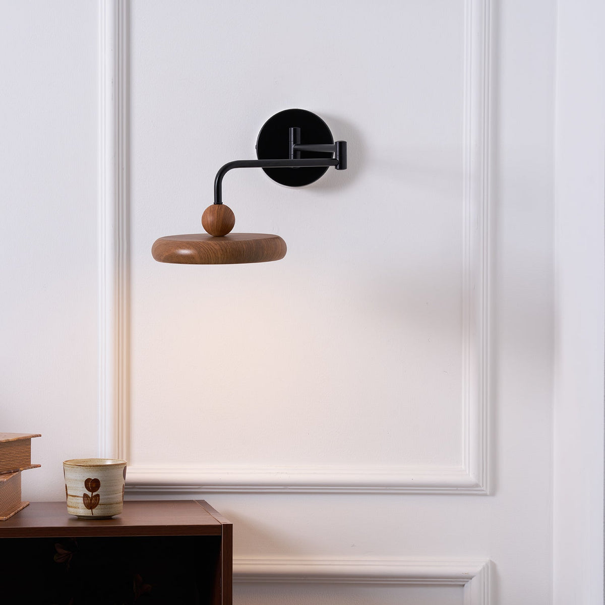 Swing Arm Contemporary Adjustable Wall Light