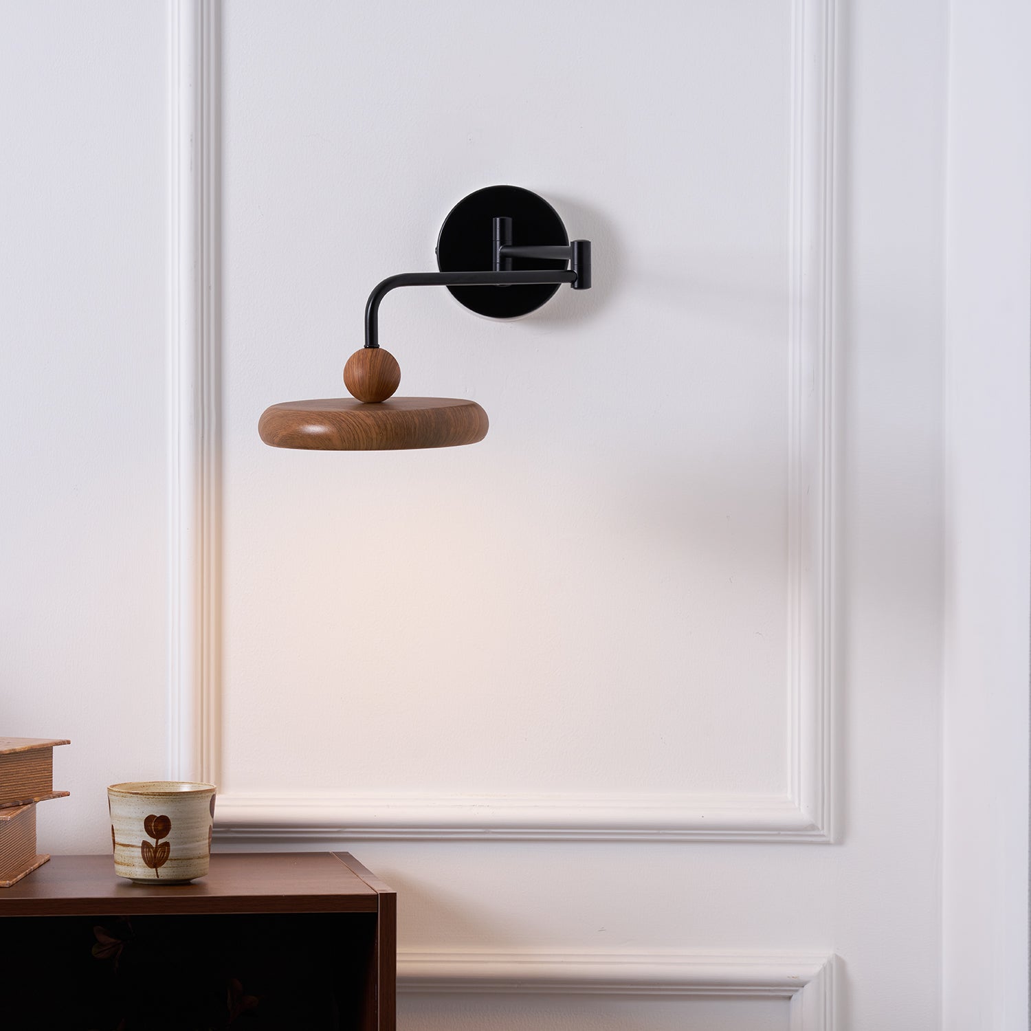 Swing Arm Contemporary Adjustable Wall Light