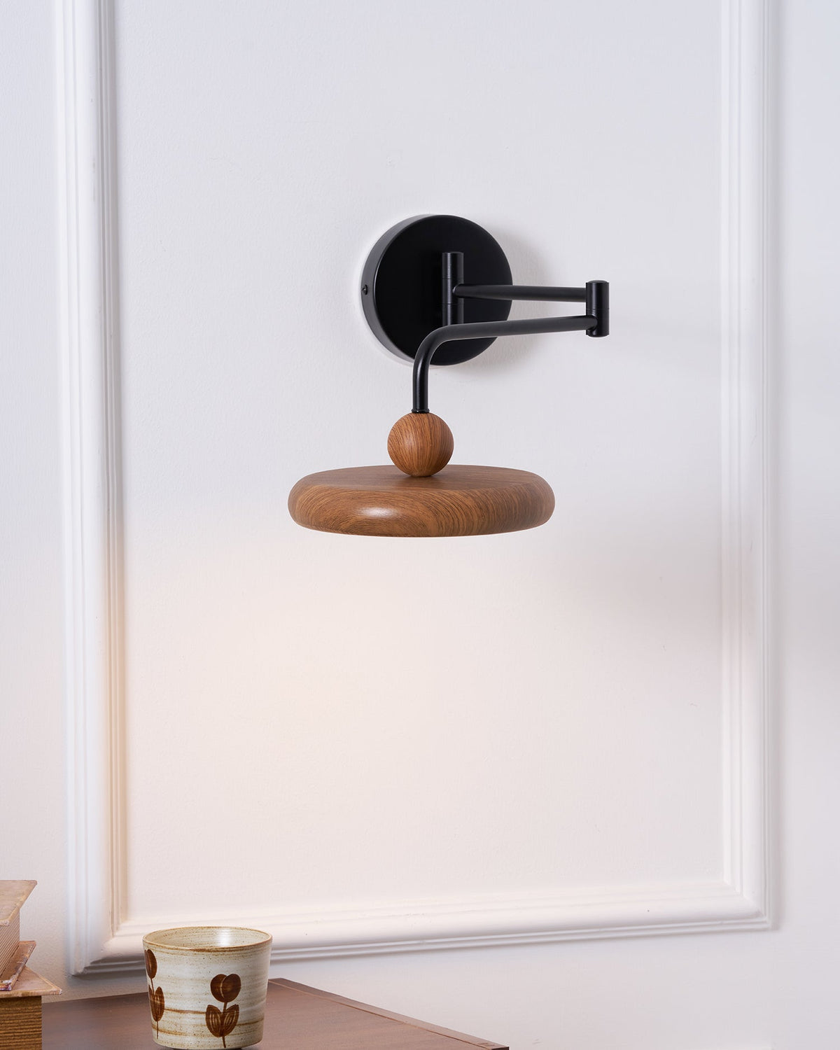 Swing Arm Contemporary Adjustable Wall Light