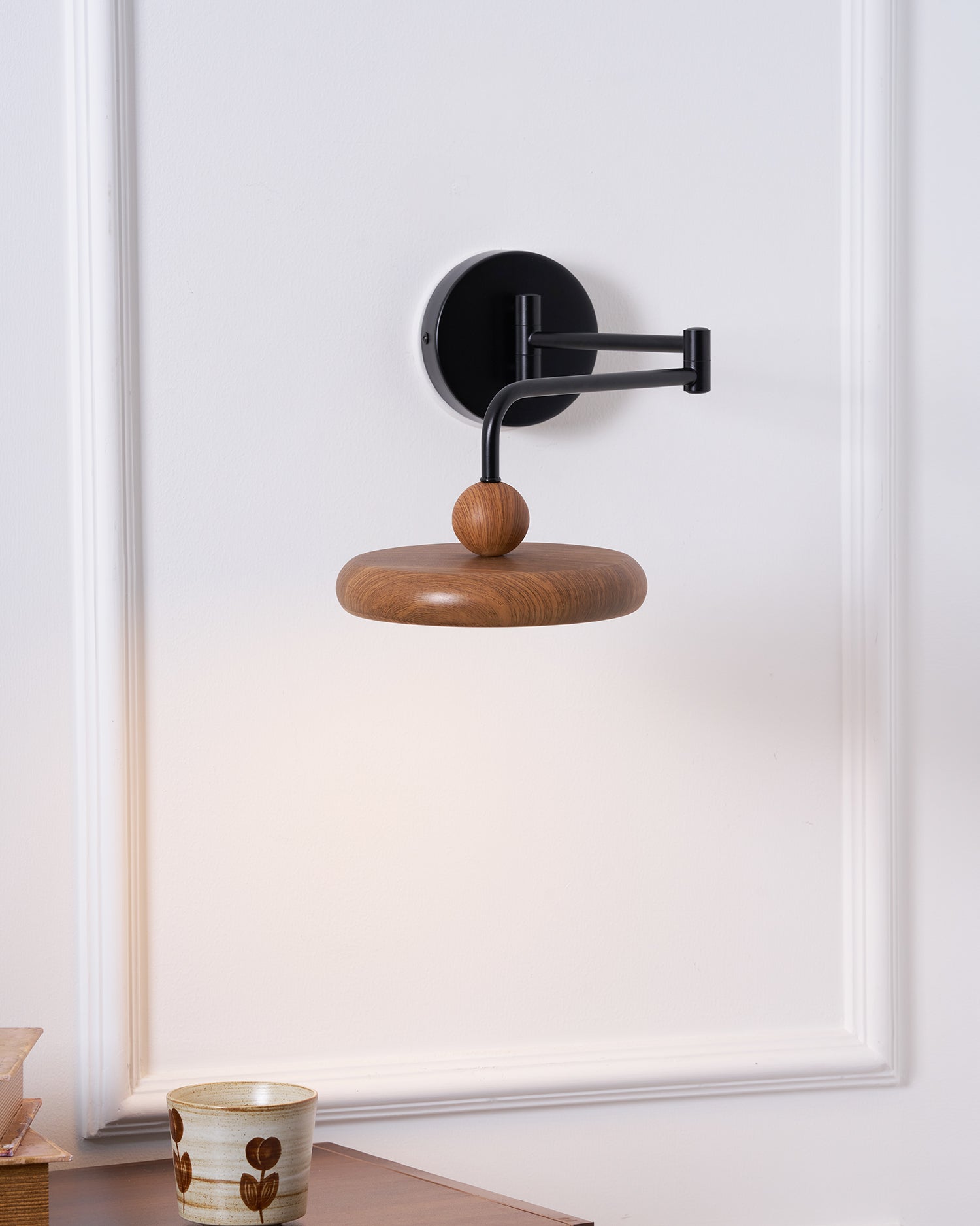 Swing Arm Contemporary Adjustable Wall Light