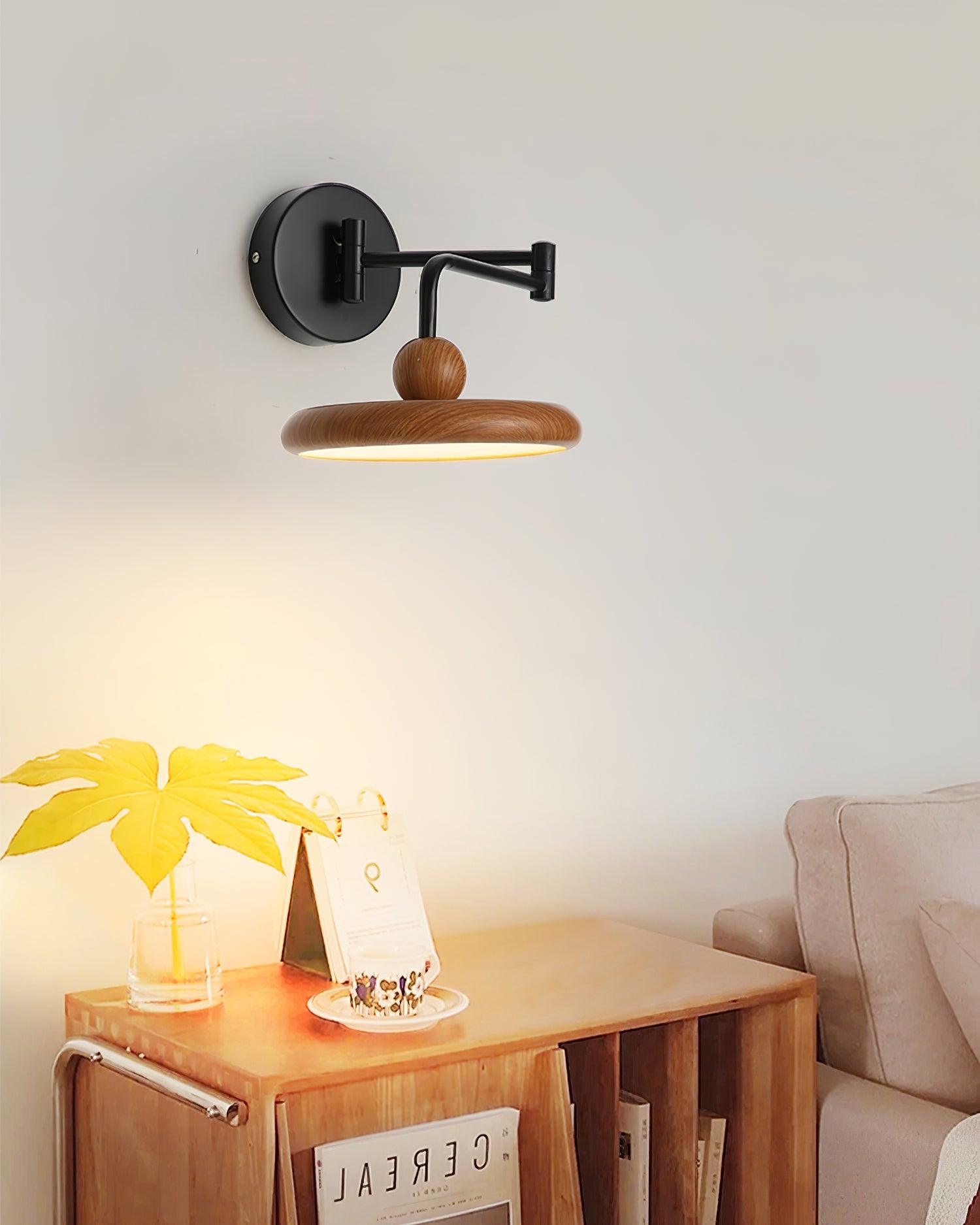 Swing Arm Contemporary Adjustable Wall Light