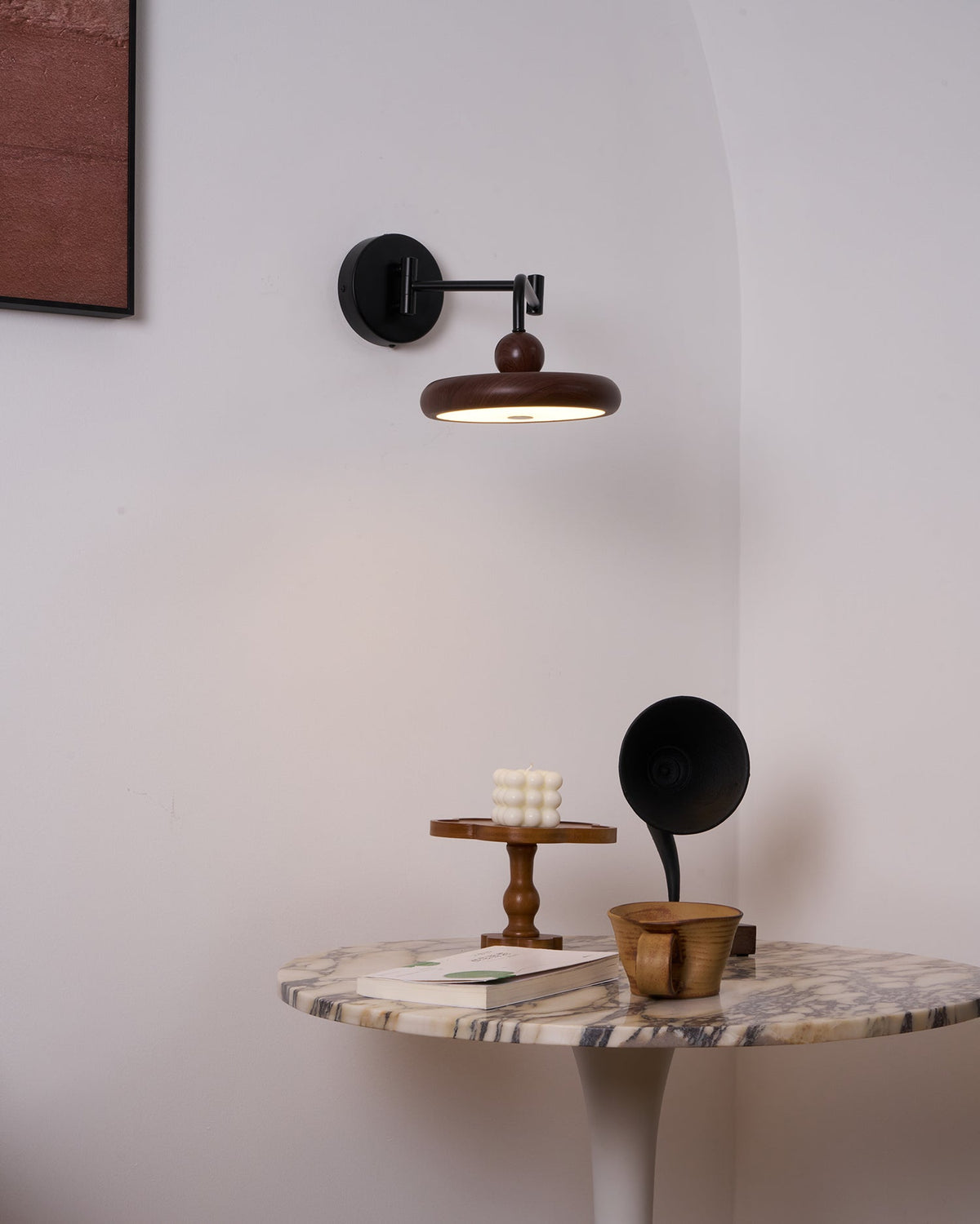 Swing Arm Contemporary Adjustable Wall Light