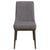 Luxury Grey Fabric Dining Chairs for Elegant Dining Spaces